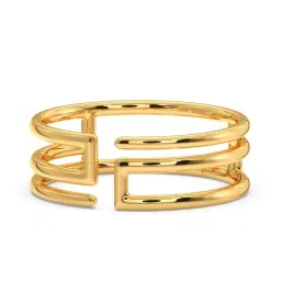 Candere by Kalyan Jewellers 18K Yellow Gold BIS Hallmark Ring for Women image 3