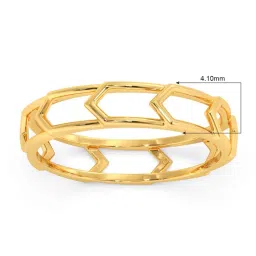 Candere by Kalyan Jewellers 18K Yellow Gold BIS Hallmark Ring for Women image 3