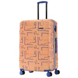 Nasher Miles Denver Hard-Sided Printed Check-in Luggage Orange 75cm Trolley Bag-picture-41