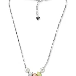 Taraash 92.5 Sterling Silver Necklace for Women image 1