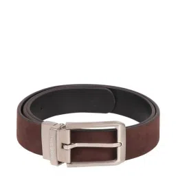 Hidesign Brown Leather Reversible Belt for Men image 1