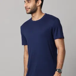 celio Celio* Navy Blue  Regular Fit T-Shirt image 3