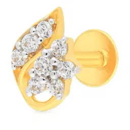 Malabar Gold and Diamonds 22k Gold Nosepin for Women-picture-21