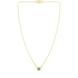 malabar gold and diamonds Malabar Gold & Diamonds BIS hallmarked (916) 22k Yellow Gold Necklace for Women,Close to Neck-picture-24