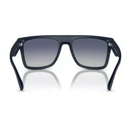 Armani Exchange Urban Attitude Blue Gradient Rectangular Sunglasses for Men image 3
