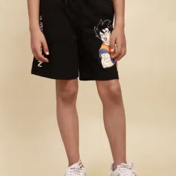 Kidsville Batman Printed Regular Fit Shorts For Boys image 3