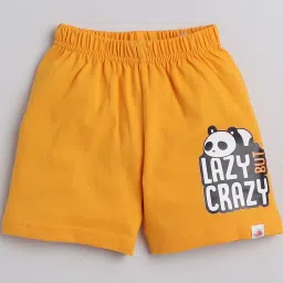 Bumzee Kids Multicolor Printed Shorts (Pack Of 3) image 3