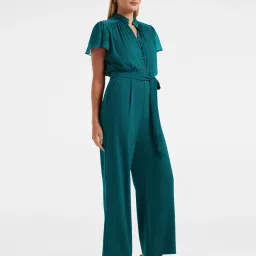 Forever New Dark Green Jumpsuit image 3