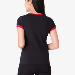 Mode by Red Tape Kids Black Printed Top image 2