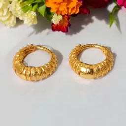 SHREE KRISHNA SHOPPING Gold-Plated Brass Earrings-picture-27