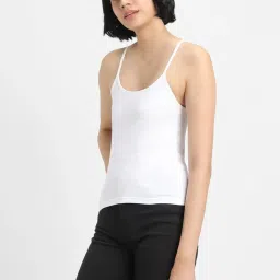 Forever 21 White Cotton Camisole Top image 3