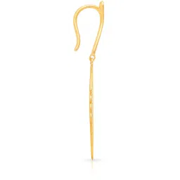malabar gold and diamonds Malabar Gold & Diamonds 14k Yellow Gold Dangler Earrings For Women image 3
