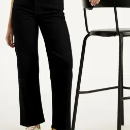Levi's Black Cotton Straight Fit Jeans-image-39