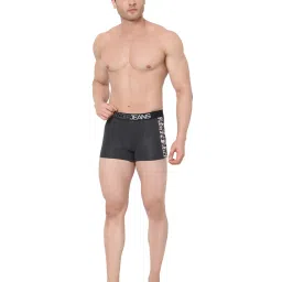UnderJeans by Spykar Dark Grey Printed Trunks image 5