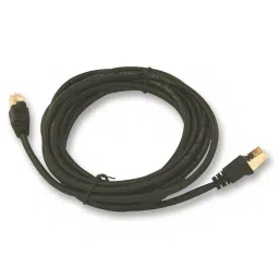 VIDEK PATCH LEAD, CAT5E, STP, BLACK, 3M, 1962-3BK-image-0