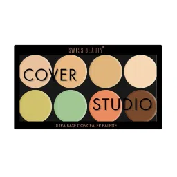 SWISS BEAUTY Cover Studio Ultra Base Concealer Palette Shade 3 - 19 gm image 1