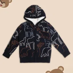 Pantaloons Junior Boys Moonlit Ocean Printed Sweater-picture-18