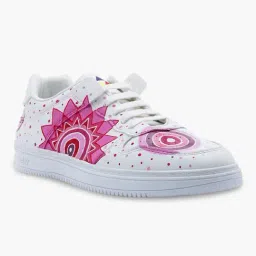 Colourkicks White Casual Manmade Leather Sneakers-picture-37