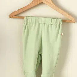 Greendigo Kids Green Comfort Fit Leggings image 1