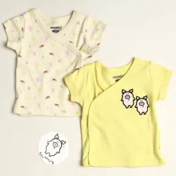 Greendigo Kids Multicolor Printed T-Shirt (Pack of 2) image 1