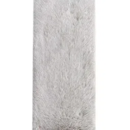 Obsessions White Polyester Solid Bedside Runner image 2