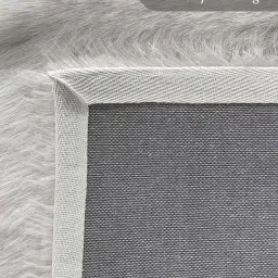 Obsessions White Polyester Solid Bedside Runner image 5