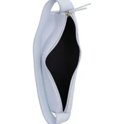 TOMMY HILFIGER Breezy Blue Textured Mediem Hobo Bag image 3