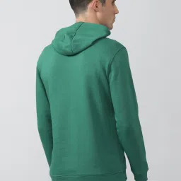 Van Heusen Sport Green Regular Fit Hooded SweatShirt image 2