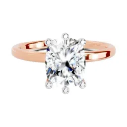 Sparkles Lab Grown Diamond 14k (585) Rose Gold Ring Women-picture-36