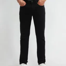 U.S. Polo Assn. Black Cotton Slim Fit Jeans-picture-21