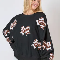 StyleCast Oversized Graphic Embroidered Round Neck Pullover Sweatshirt-image-16