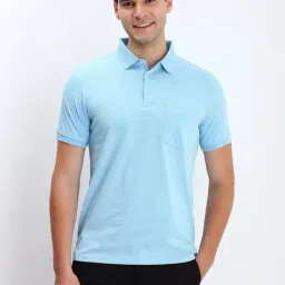 Allen Solly blue Floral T-shirts-picture-36