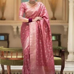 priyashi Woven Design Zari Art Silk Handloom Banarasi Saree-picture-18