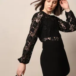 Only Black Lace Top-picture-43