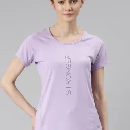Enamor Purple Graphic Print Sports T-Shirt-image-45