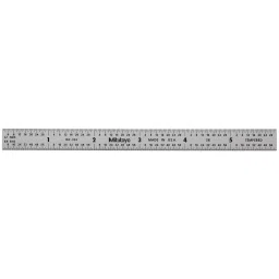 Mitutoyo Steel Ruler 6 inch (5R) Silver, 182-203-picture-10