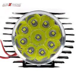 AllExtreme EX9LD02 9 LED Fog Light with Heat Sink White Light Waterproof Driving Work Lamp with Mounting Brackets for Motorcycles and Cars (9W, White Light, 2 PCS) image 3