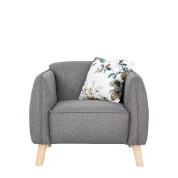 Urban Living Grey Buffalo 1 Seater Sofa-image-17
