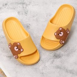 Yellow Bee Bear Flip Flops - Yellow-picture-2