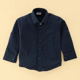 Dapper Dudes Full Sleeves Striped 3 Piece Suit Set With Cap & Bow - Light Green image 2