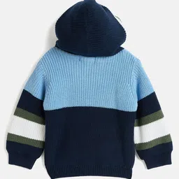 JWAAQ Kids Colourblocked Hooded Sweater With Jogger image 3