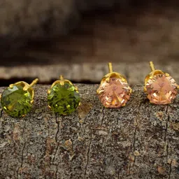 Missmister Gold-Plated Brass Earrings-picture-34