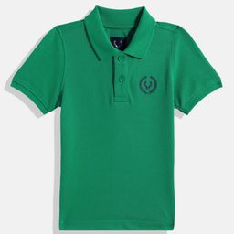 Allen Solly Junior Boys Brand Logo Polo Collar Pure Cotton T-shirt-picture-34