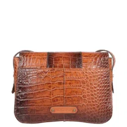 Hidesign Palo Alto Fontana Tan Textured Large Sling Handbag image 3