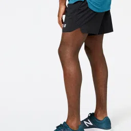 New Balance Black Regular Fit Sports Shorts image 3