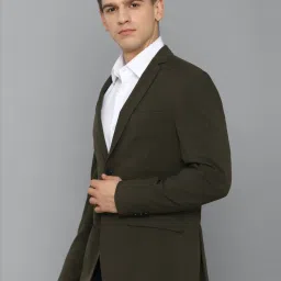 Allen Solly Green Slim Fit Blazers image 3