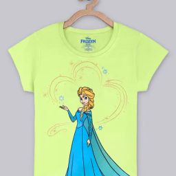 Kidsville Neon Green Printed T-Shirt-picture-16