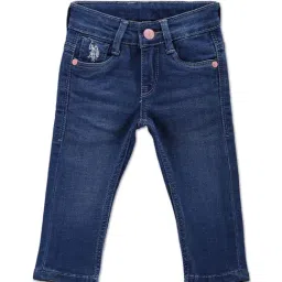 U.S. Polo Assn. Kids Blue Solid Jeans-picture-37