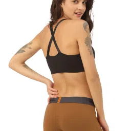 Freecultr Brown & Blue Plain Boy-Shorts Panties - Pack Of 2 image 3