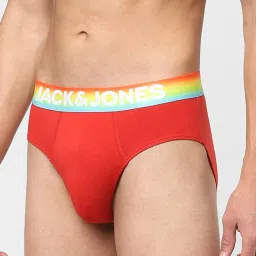 Jack & Jones Red Regular Fit Briefs image 3